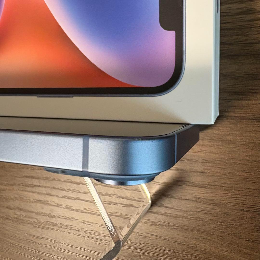 iPhone 14 256GB ブルー SIMフリー 箱付き 充電ケーブル