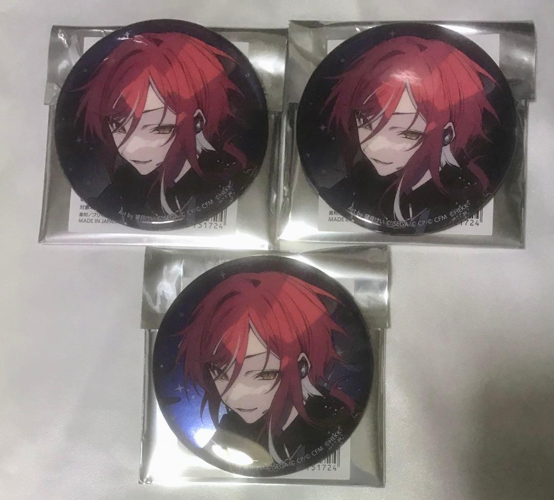 逆先夏目 プロセカ あんスタ メタリック缶バッジ - メルカリ