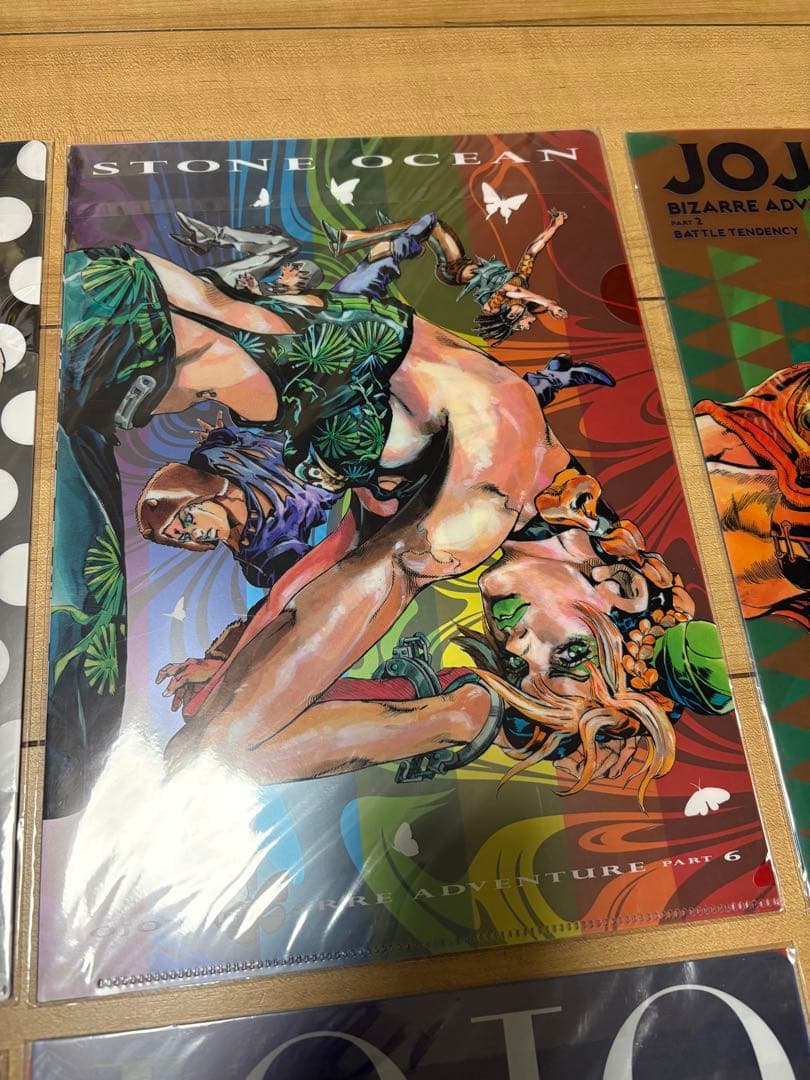 レア 2012年】ジョジョ クリアファイル10種 ＋ 杜王町オーソンのノート