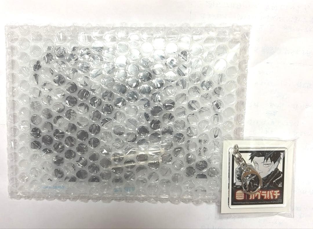 カグラバチ ゼブラック 原稿風アクリルボード 非売品 バーガーキング