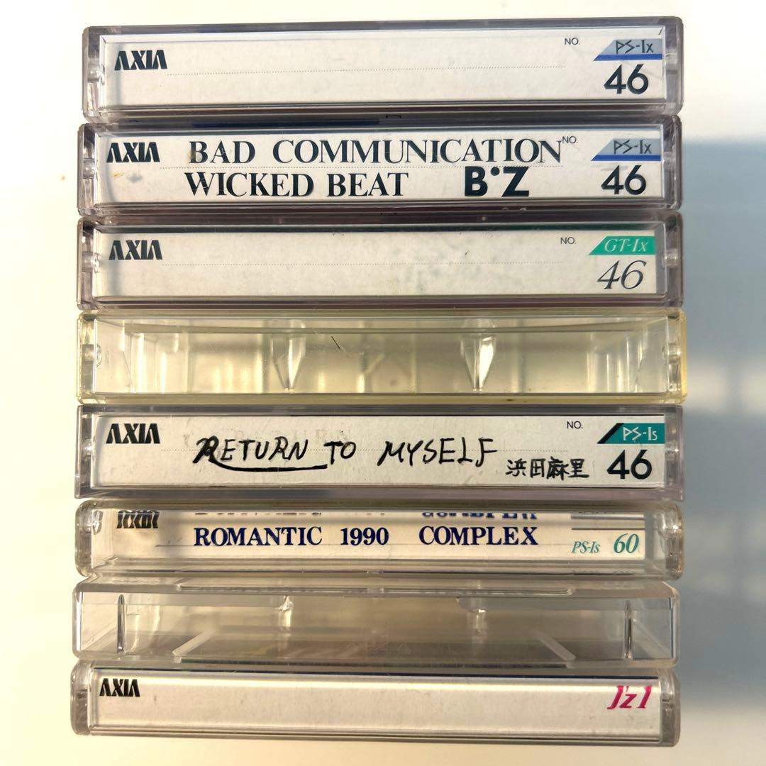 AXIA 中古カセットテープ ノーマルポジション 8本セット - メルカリ