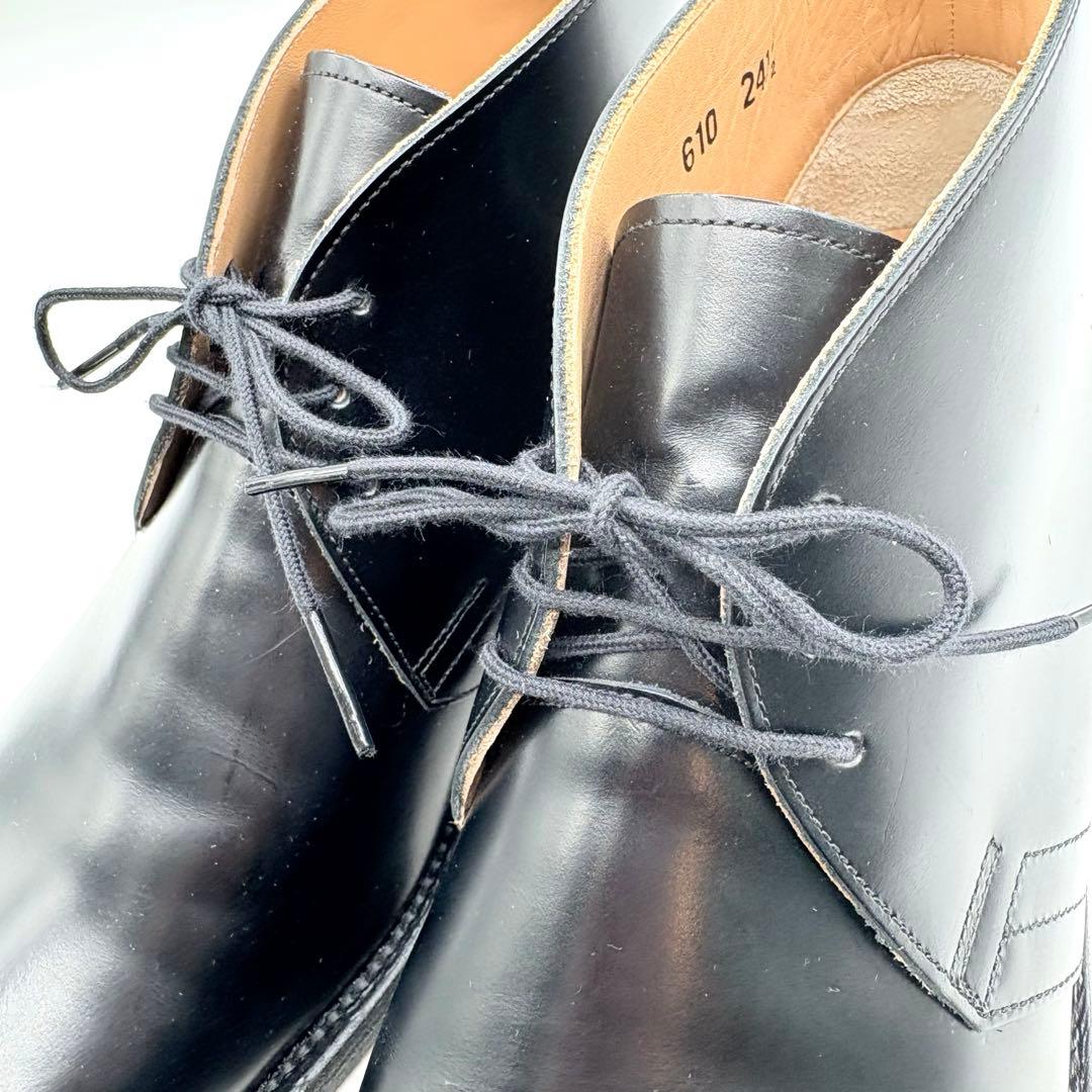 極美品✨ スコッチグレイン チャッカブーツ 610 【24.5cm】 本革