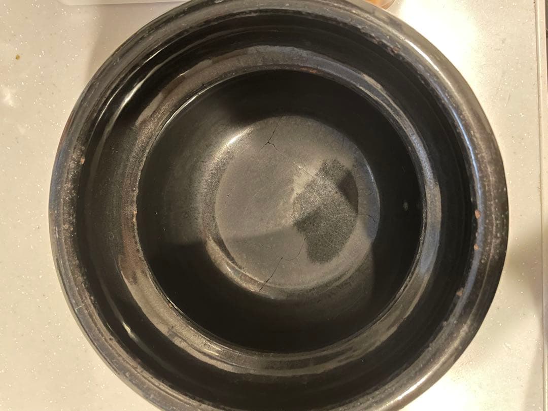 《雲井窯》御飯鍋　黒楽 三合 炊き