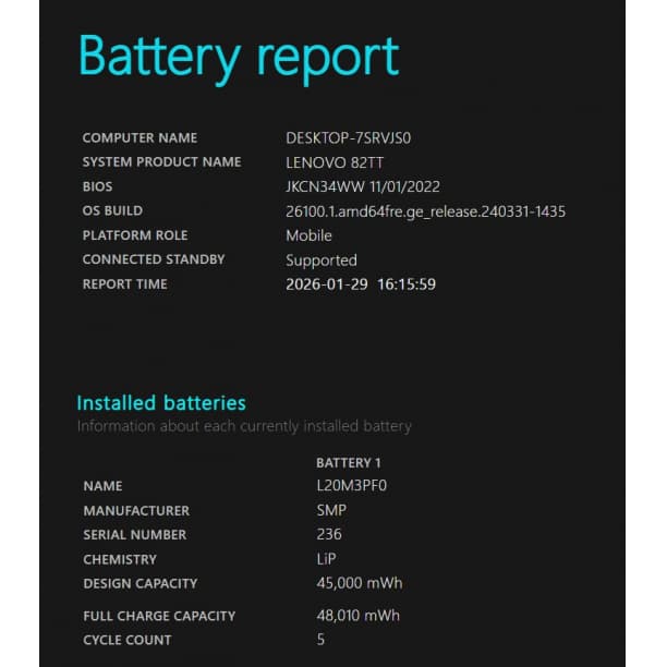 SSD1TB 第12世代 i5 16GBバッテリ新品フルHD 15 レノボ - メルカリ