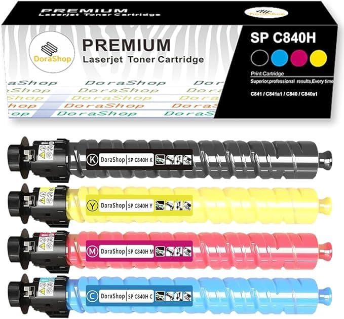 リコー Ricoh用 SP C840H 互換トナー BK/C/M/Y 1120 リコー RICOH SP トナー ブラック C840 600633 1箱 - アスクル