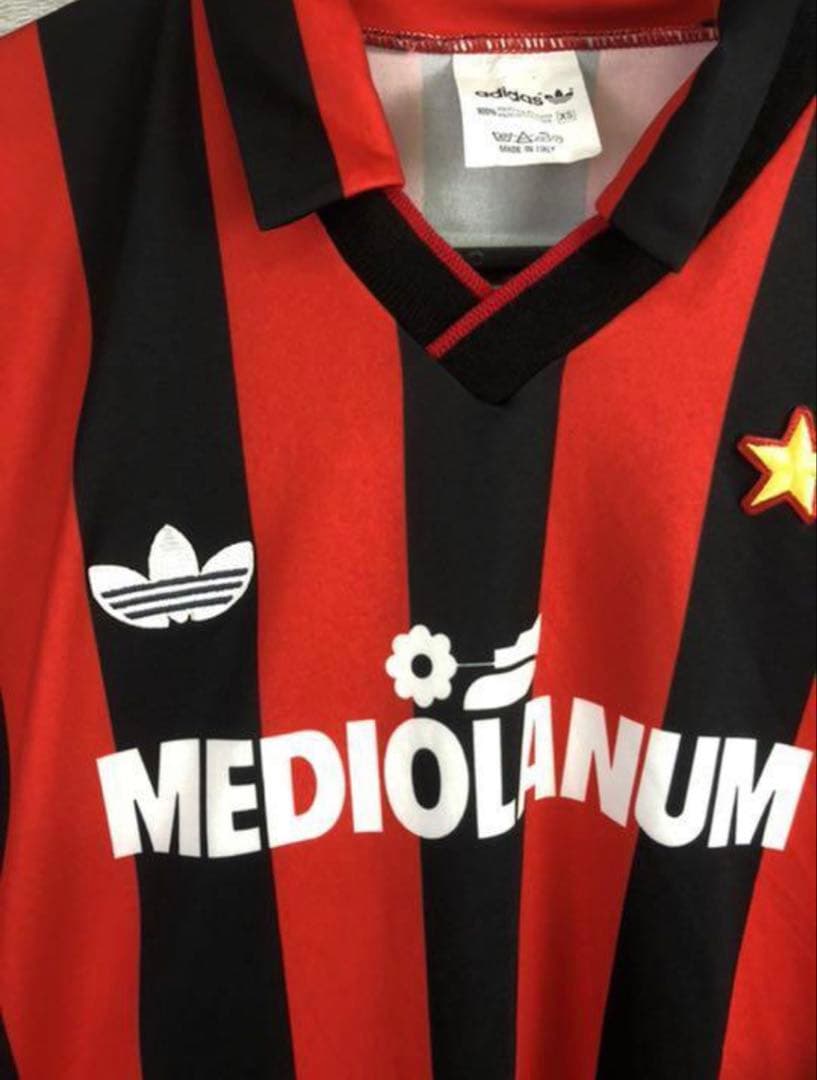 当時物 90-91 ACミラン オランダ フリットファンバステン ライカールト