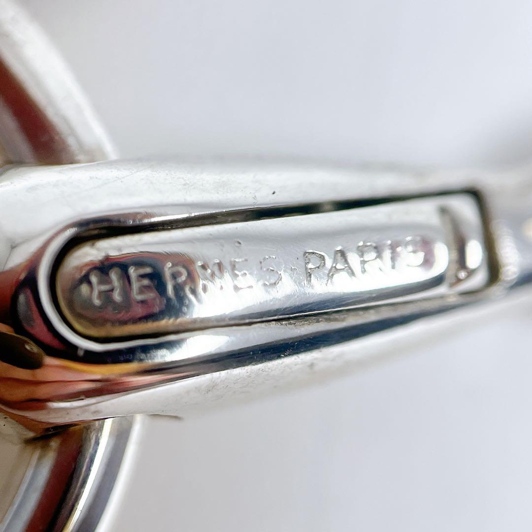 エルメス ヴィンテージ ホースビット キーリング 925 ミネルヴァ刻印