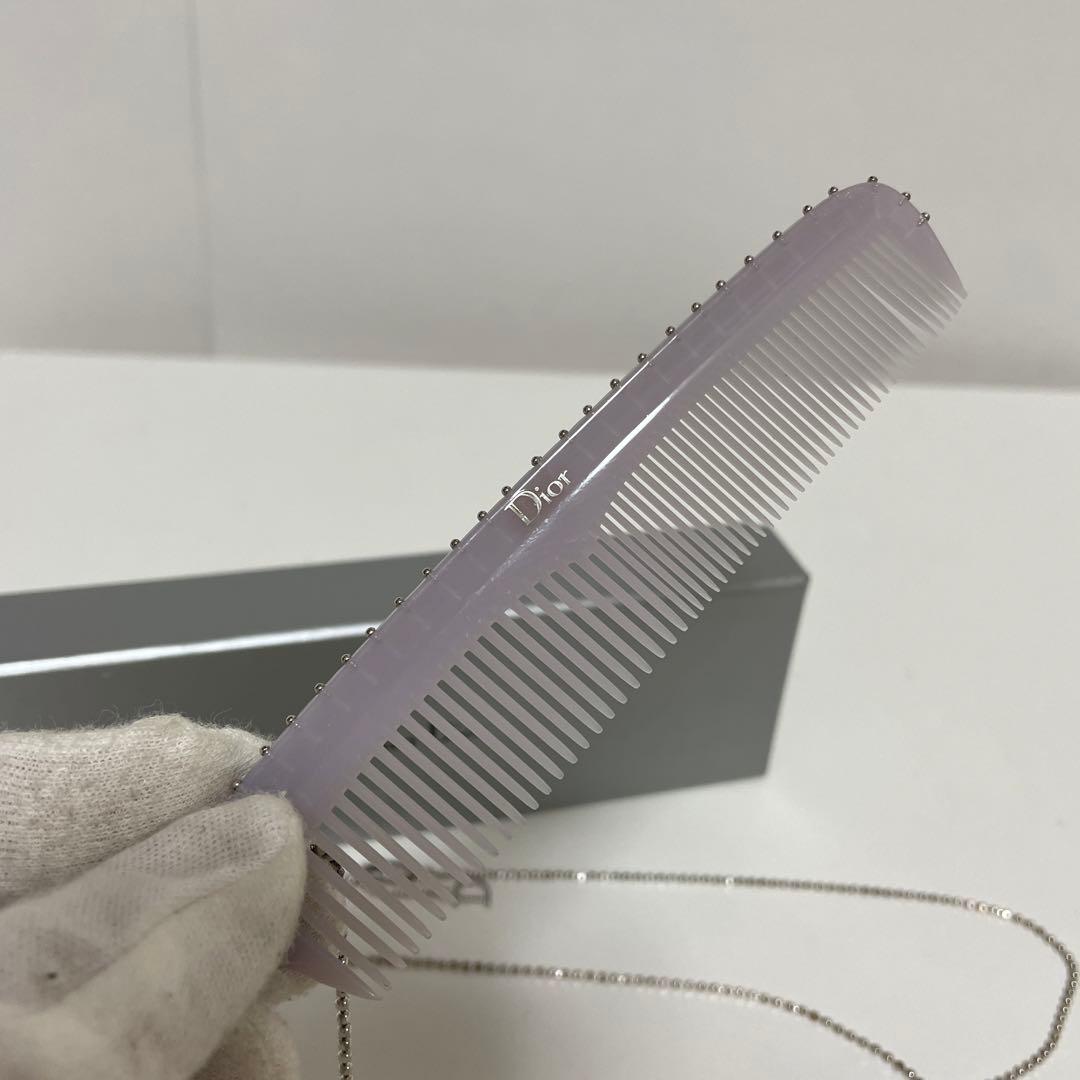 Christian Dior チェーン付き ヘアコーム シルバー 中古の通販はau PAY
