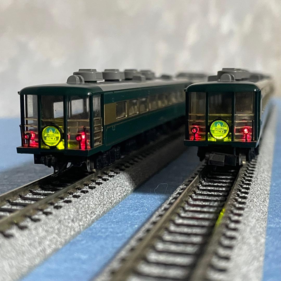 3441】Nゲージ TOMIX 14-700系サロンカーなにわ 基本4両セット - メルカリ