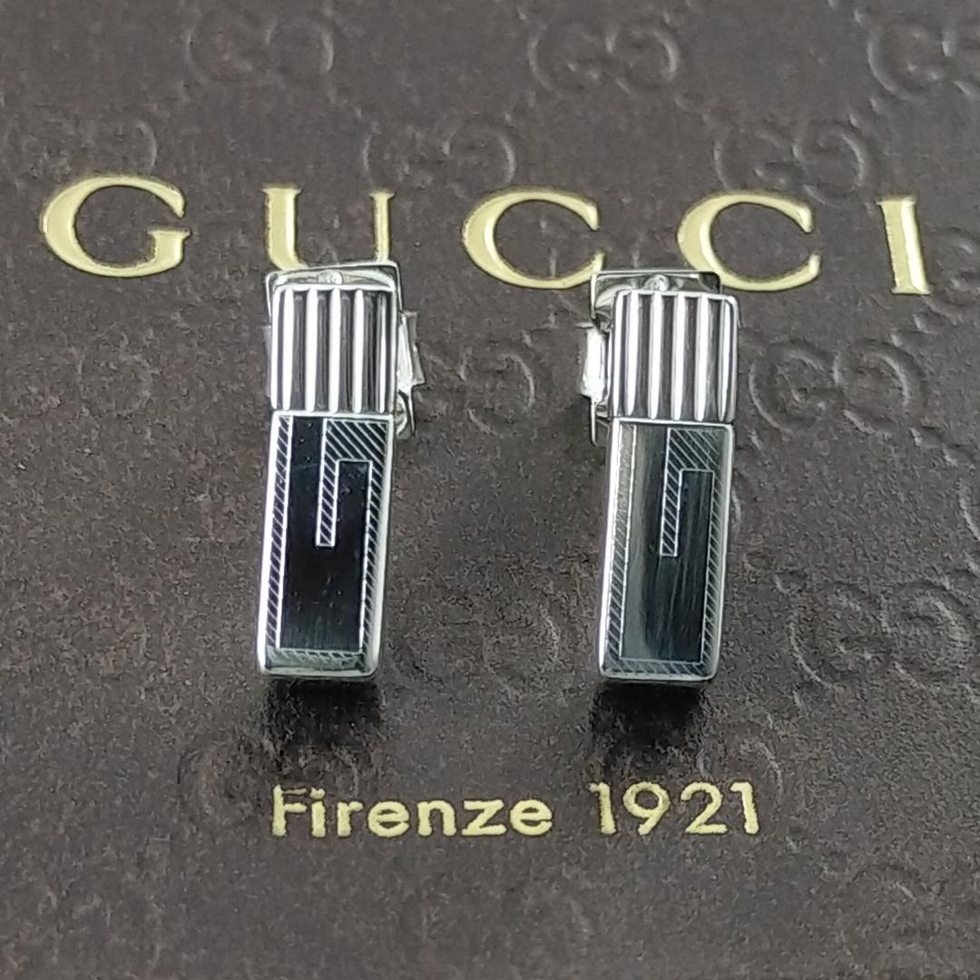 ☆SALE☆【GUCCI】オールドグッチ ブロック ピアス 1547 - メルカリ
