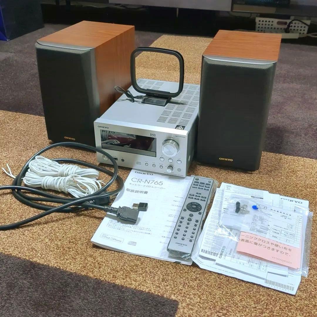 ONKYO CR-N765 ネットワークCDレシーバー, NKR-UWF1付 - メルカリ