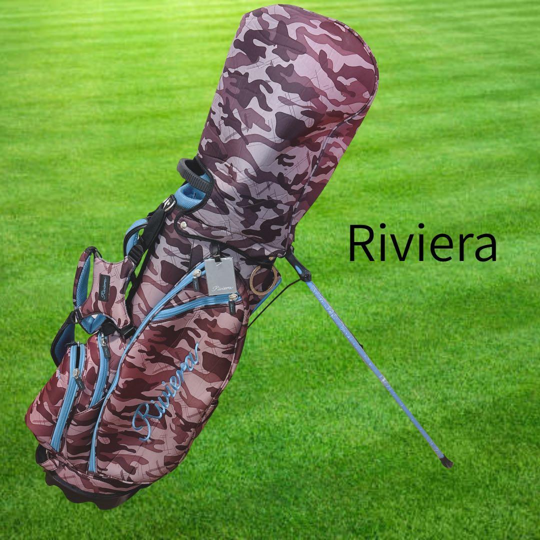K377 Riviera リビエラ 迷彩柄 スタンドキャディバック - メルカリ