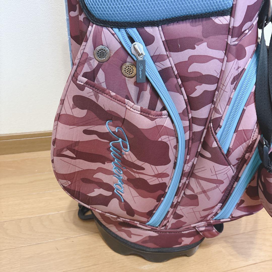 K377 Riviera リビエラ 迷彩柄 スタンドキャディバック - メルカリ