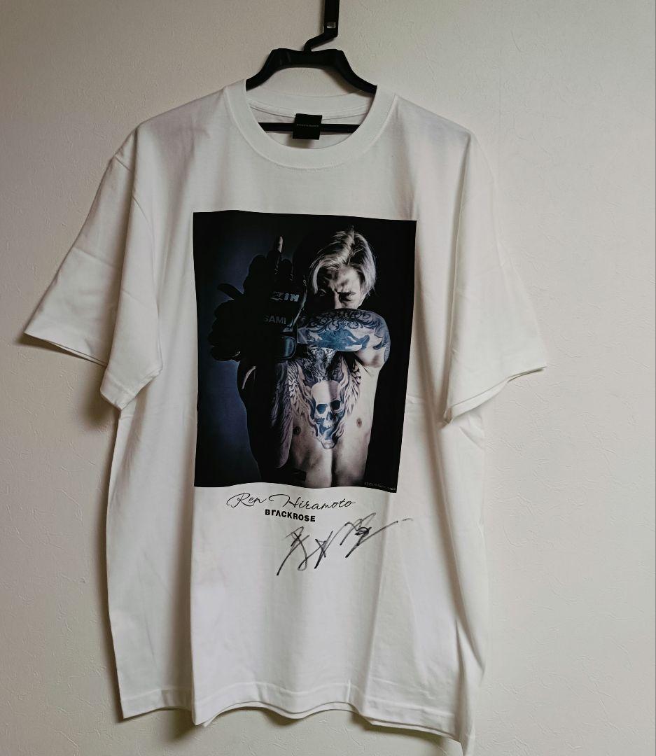 サイン入り RIZIN 平本蓮　直筆サイン　 サイン入り Tシャツ XL RIZIN 平本蓮サイン カード - メルカリ