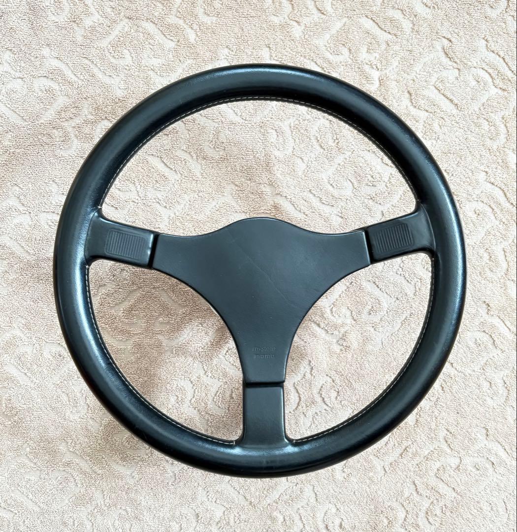 MOMO 3本スポーク レザーステアリング 36φ mystere ミステール tatsuyasp_fullspeed-328re
