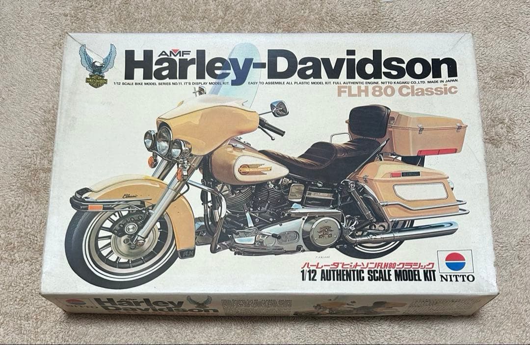 絶版】ニットー 1/12 ハーレーダビッドソン FLH80 クラシック - メルカリ