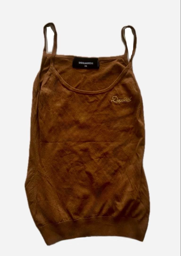 美品 ディースクエアード キャミソール XS〜S タンクトップ トップス シャツ rcm-1802-1c.jpg