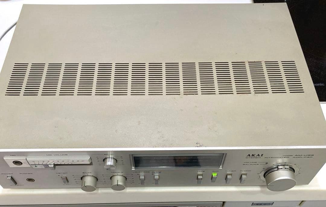 AKAI プリメインアンプ AM-U33 アカイ 動作良好 - メルカリ