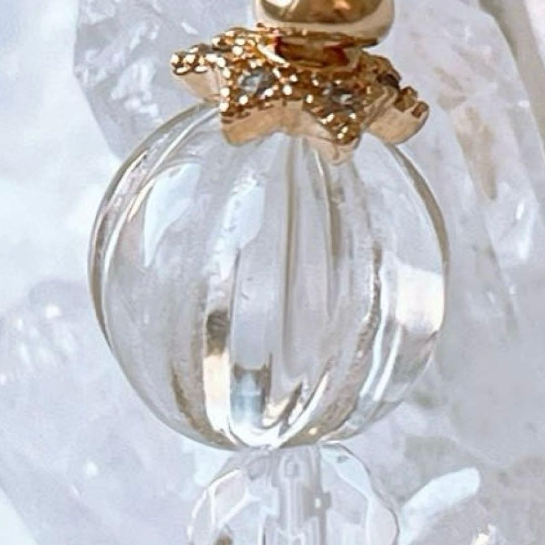 ラリマー 大玉18.3mm＆六芒星・ハート水晶キラキラ✧*。天然石