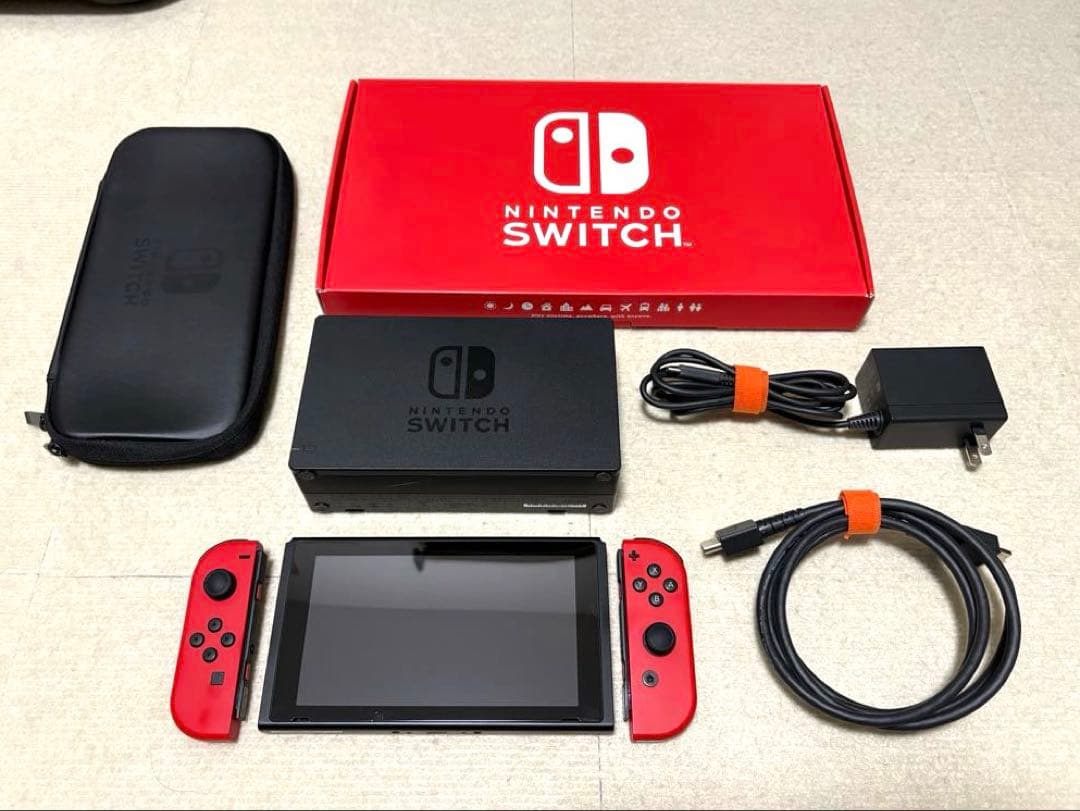 Nintendo Switch 本体 キャリングケース付き Nintendo Switch グレー 本体 キャリングケース付き Nintendo Switch