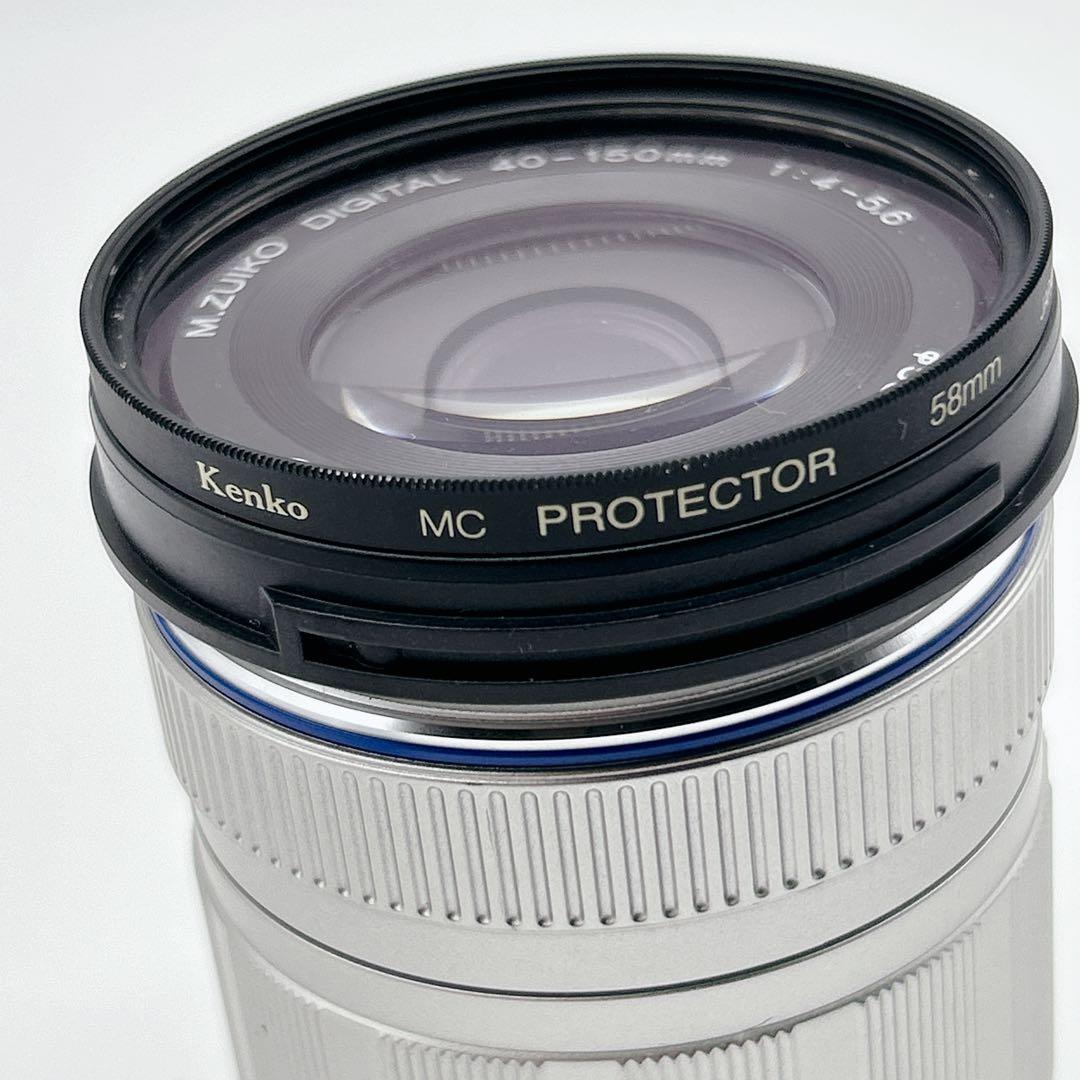 【美品】OLYMPUS ED 40-150mm F4.0-5.6 シルバー