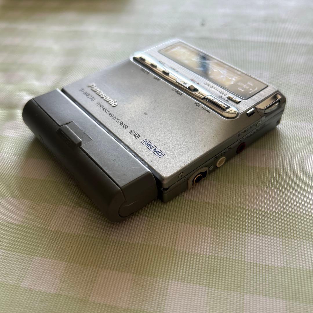 Panasonic SJ-MR270 ポータブルMDレコーダー - メルカリ