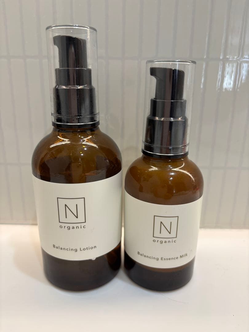 N organic バランシングローション＆エッセンスミルクセット - メルカリ