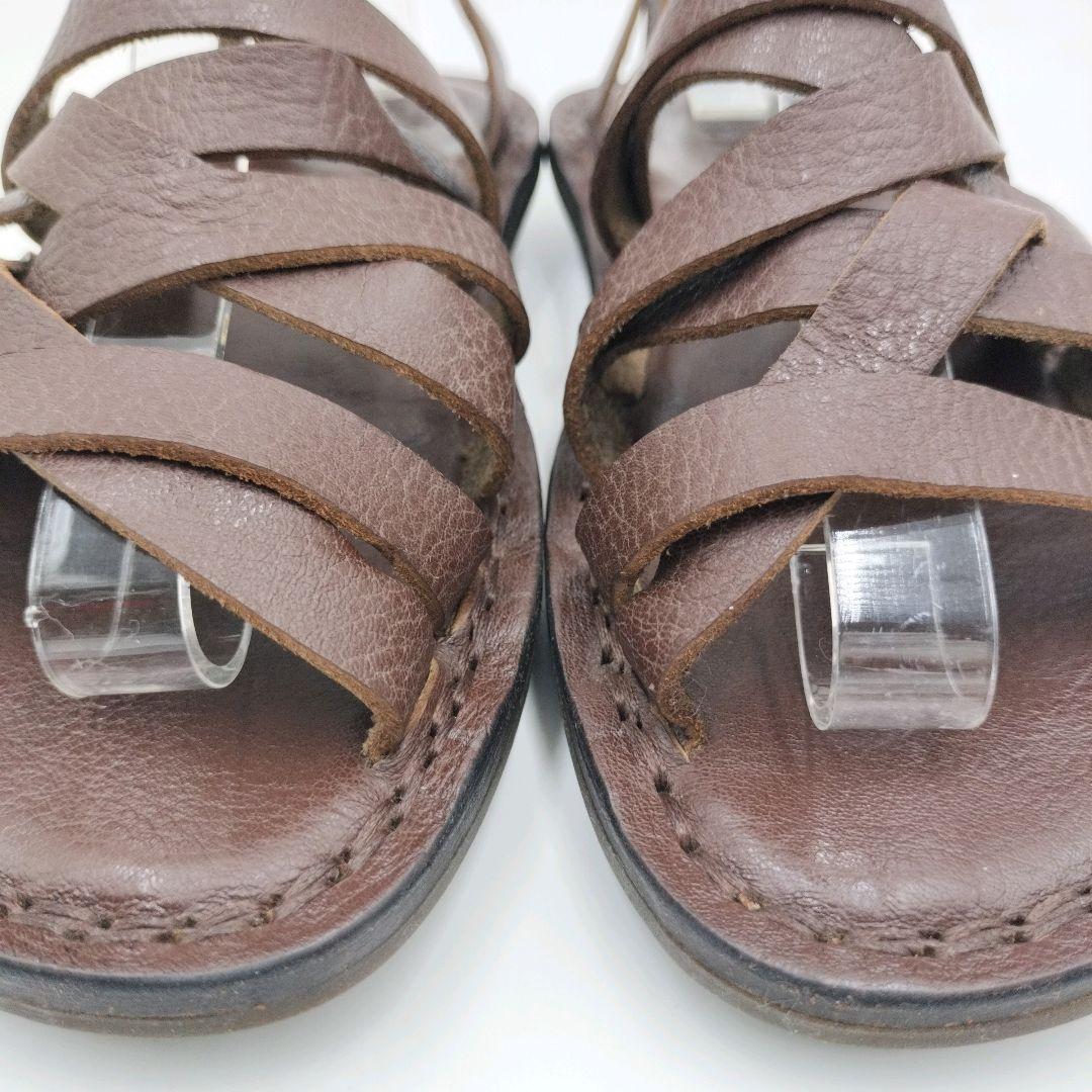 人気】trippen NEPAL レザーサンダル 24cm ドイツ製 ブラウン - メルカリ