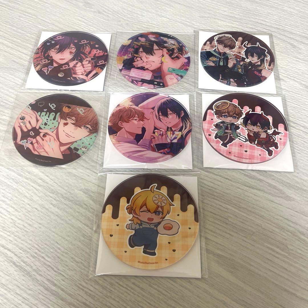 真夜中の俺を見て コラボカフェトレーディングアクリルコースター 全7