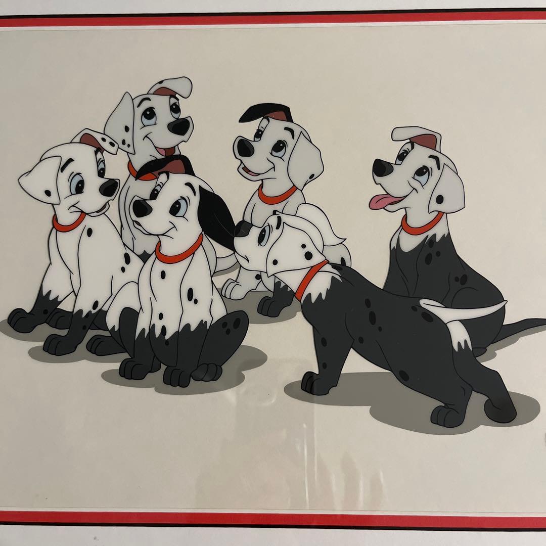 ウォルトディズニー 101匹わんちゃんセル画 額縁付き - メルカリ