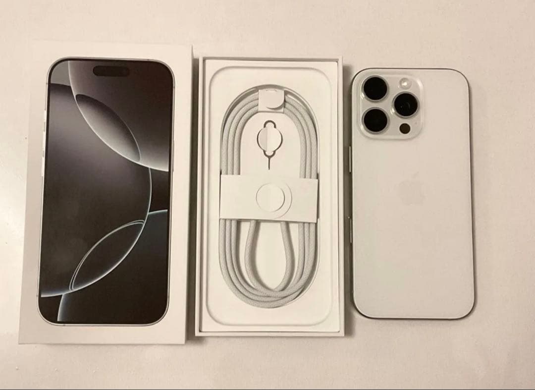 ①わお★iPhone 16 pro 128GB ホワイト Amazon | 【整備済み品】Apple iPhone 16 Pro 128GB ホワイト