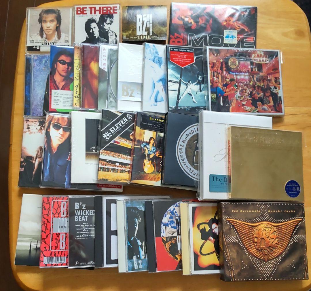 B'z CDコレクション まとめ B'z - B'z CD まとめ売り アルバム7枚 シングル7枚の通販 by ミント's