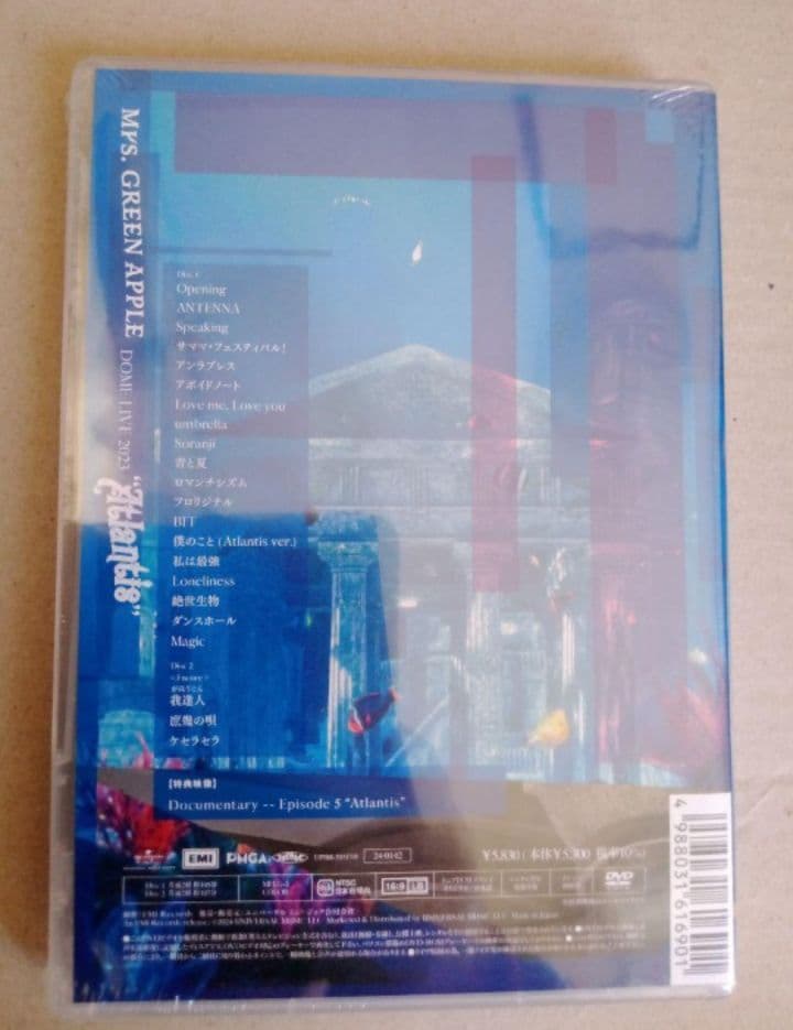 新品未開封 DVD Mrs.GREEN APPLE 2作品 - メルカリ
