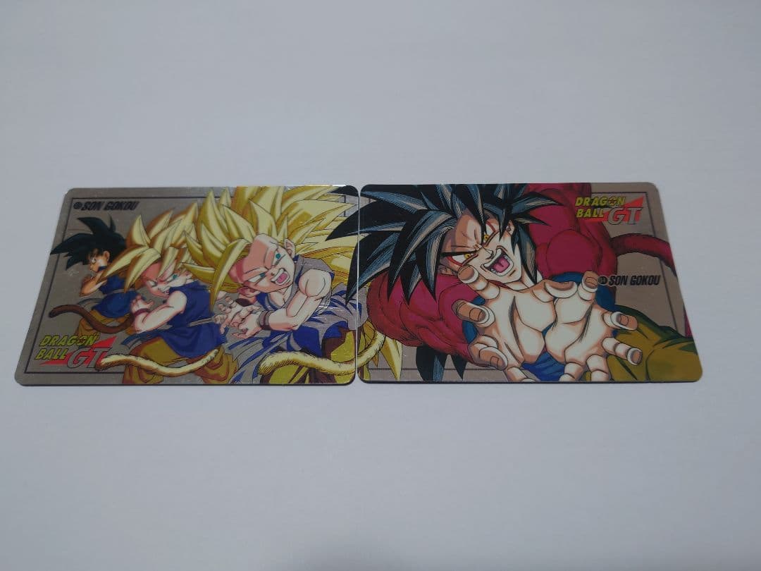 ドラゴンボールGT カードダス　未剥がしセット売り 28年前の入手困難カード ドラゴンボールGT カードダス 孫悟空【剥がし