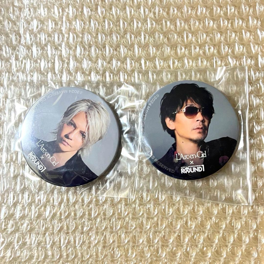 L'Arc〜en〜Ciel ROUND1 コラボ 缶バッジ ラルク - メルカリ
