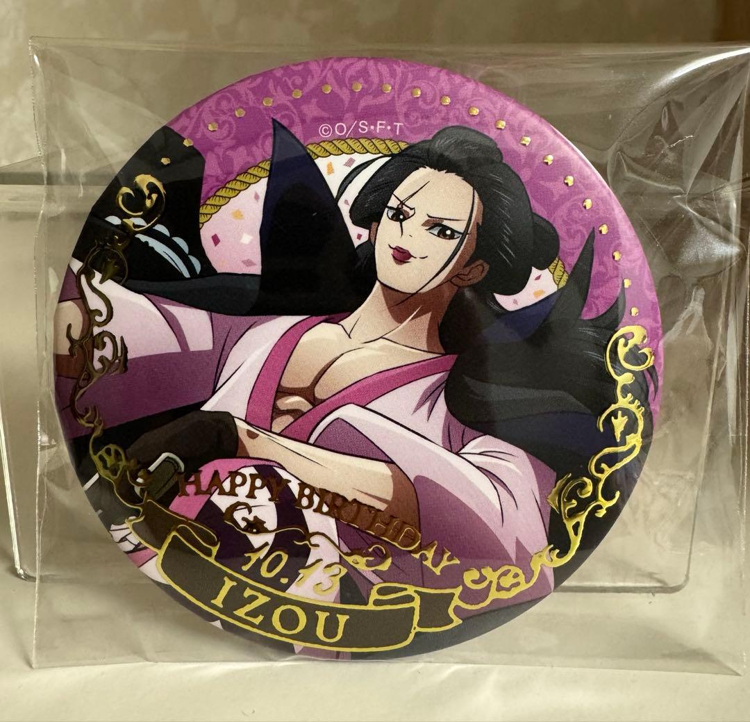 ワンピース 麦わらストア バースデー缶バッジ イゾウ - メルカリ