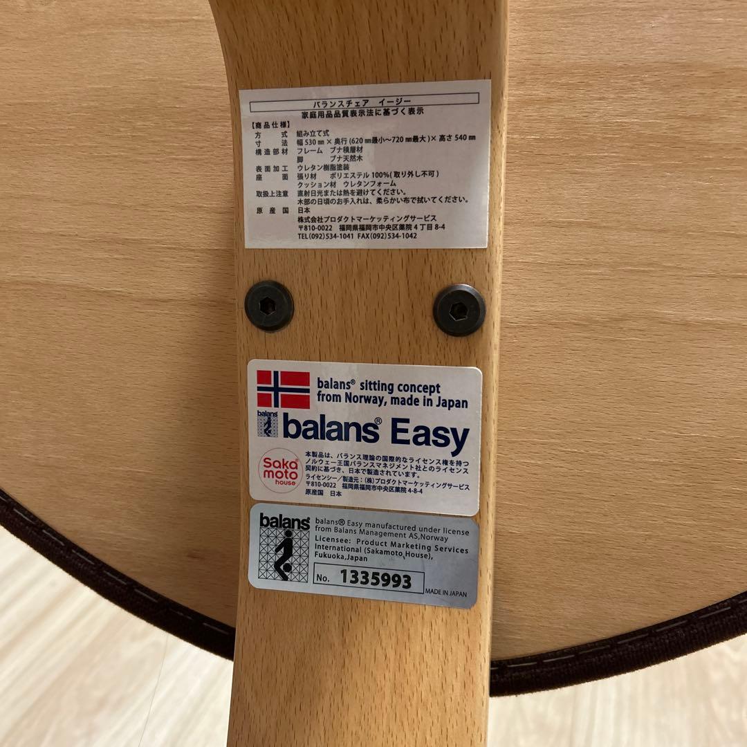 balans Easy 骨盤・姿勢矯正チェア
