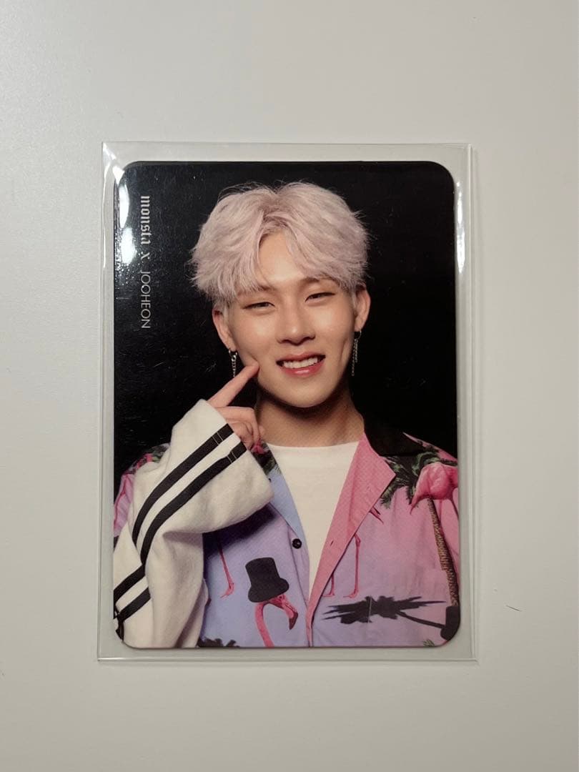 MONSTA X ジュホン サノク トレカ MONSTA X ジュホン Shine Forever 公式トレカ② - メルカリ