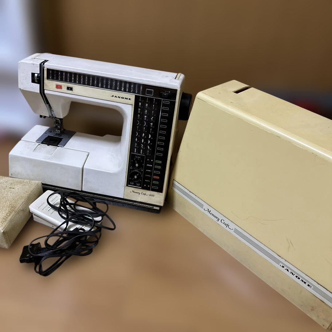 JANOME Memory Craft 6000 コンピューターミシン ジャンク - メルカリ