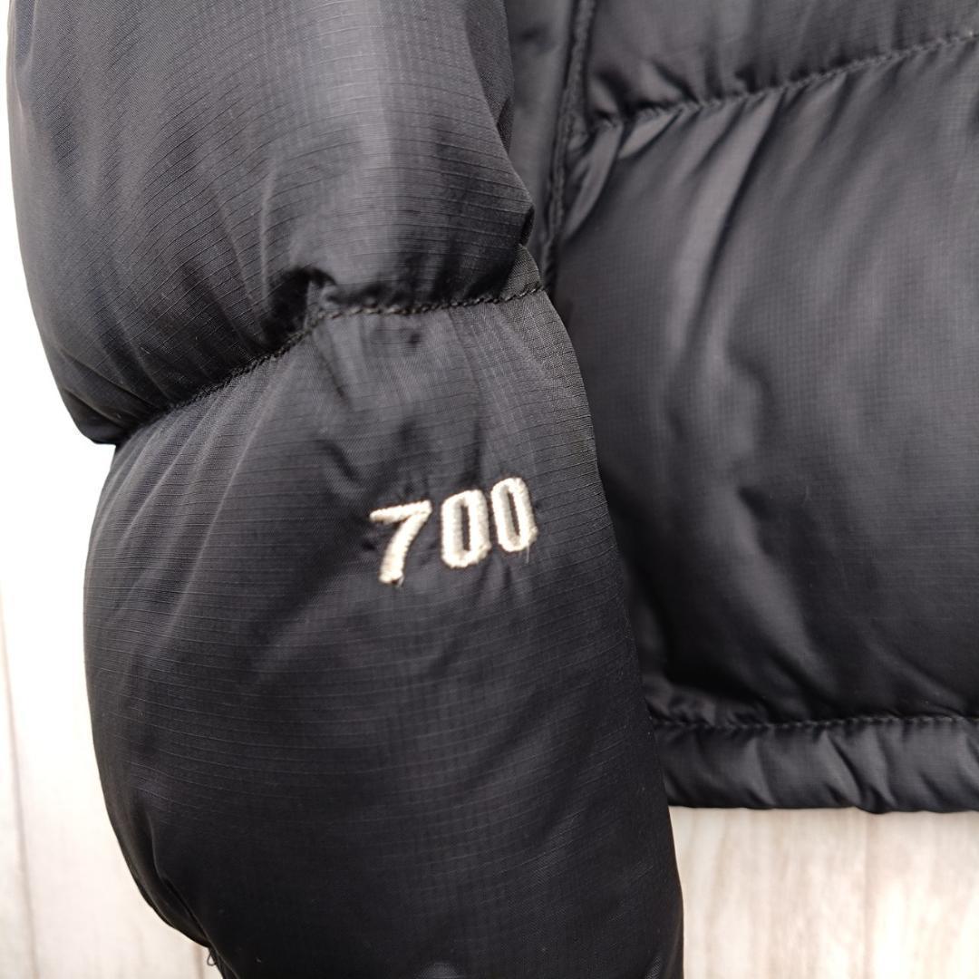 《激レア》ノースフェイス☆ヌプシダウンジャケットL刺繍ブラックD51168