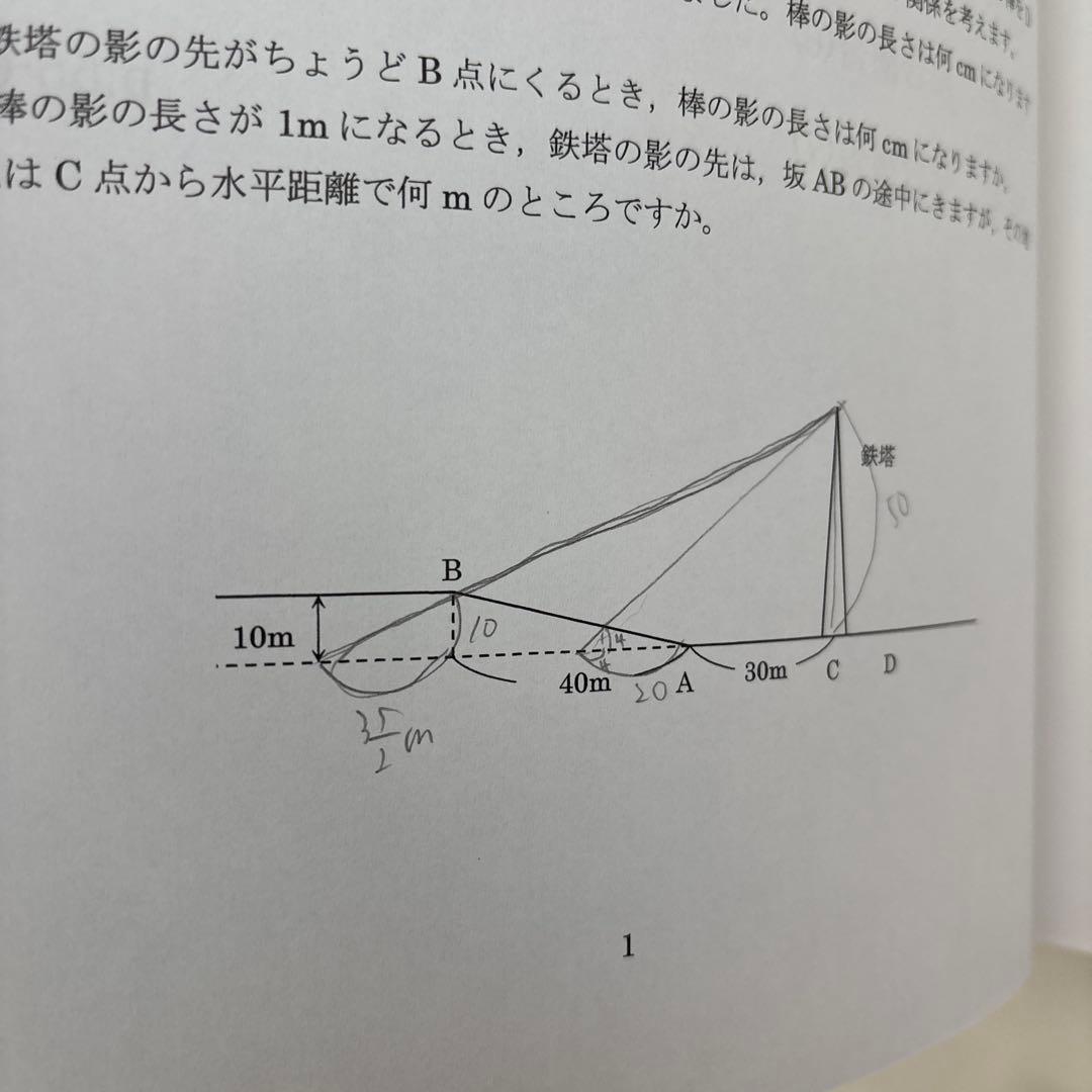 浜学園 小6 最高レベル特訓算数 2024年度 テキスト 復習テスト