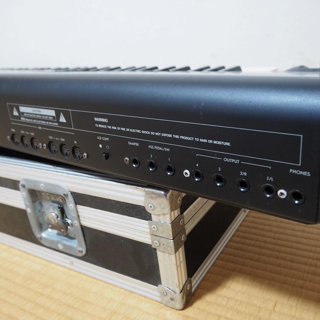 完動_美品 電池交換済 76FS鍵盤 コルグ T2_純正フライトケース付