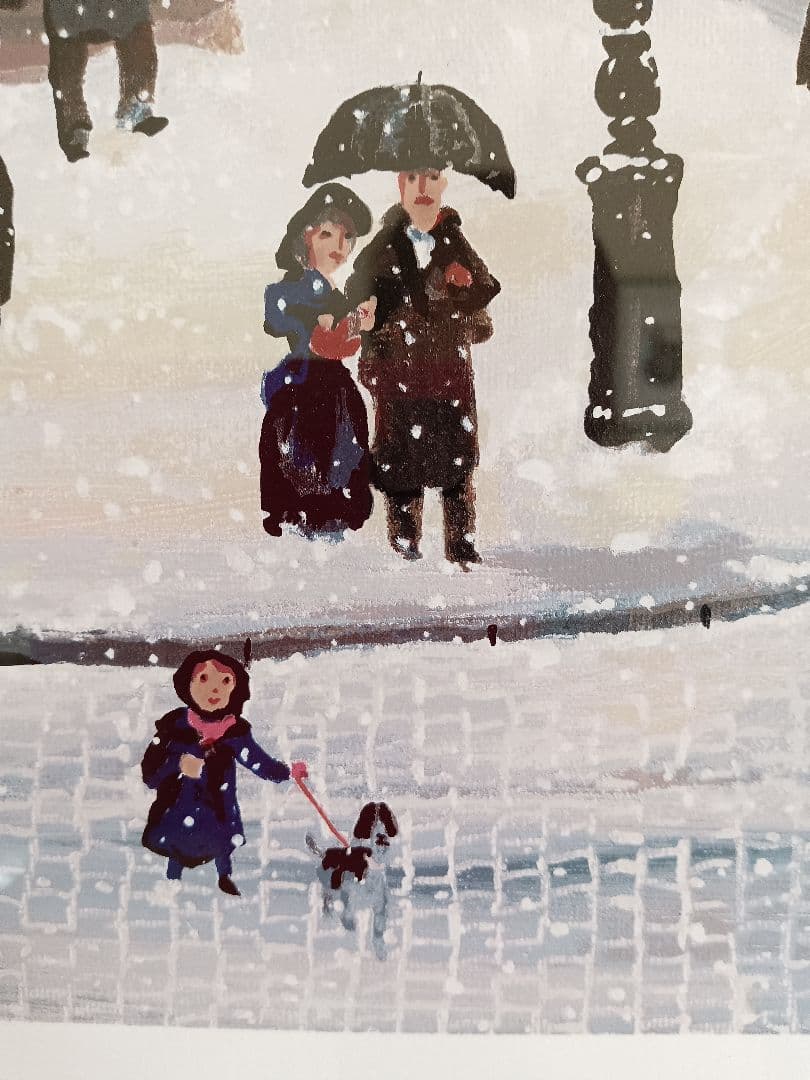 ミッシェルドラクロワ オペラ座の雪の夕暮れ - メルカリ