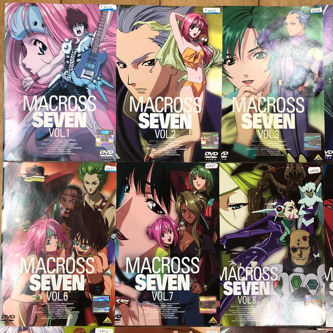 マクロス7 1期＋2期 全15巻セット 完結 DVD アニメ 匿名配送 - メルカリ