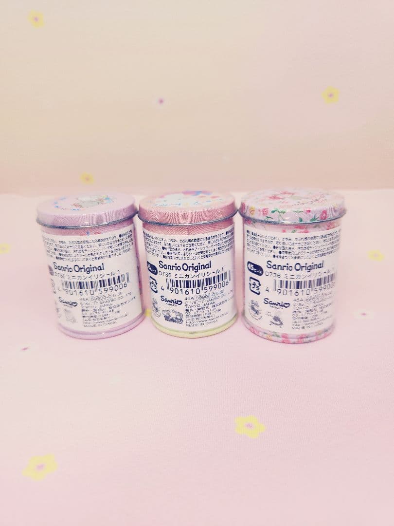 ミニ缶入りシール マイメロ Sanrio キキララ マロンクリーム マイ