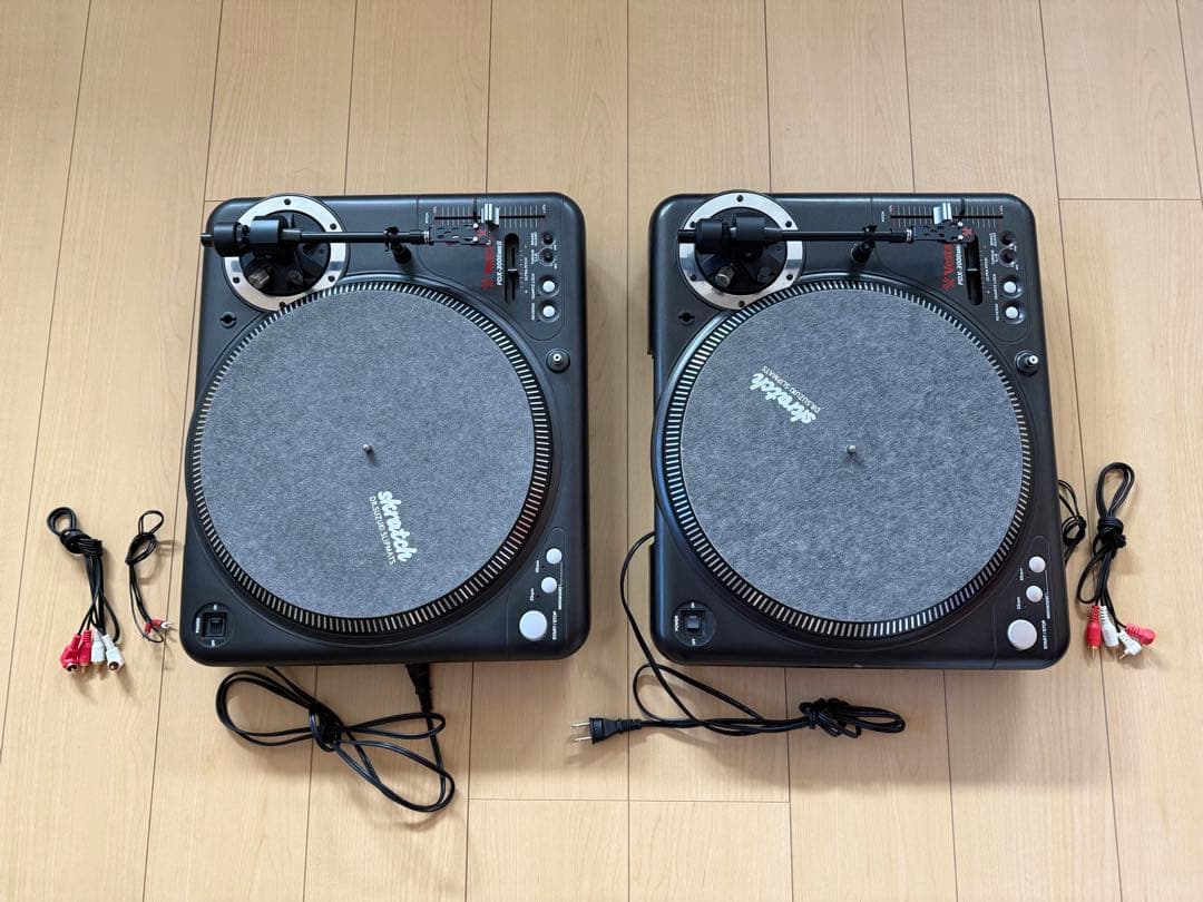 VESTAX PDX-3000MKII ターンテーブル 2台セット Amazon | Vestax ターンテーブル2台セット PDX-3000MKII Twin SET