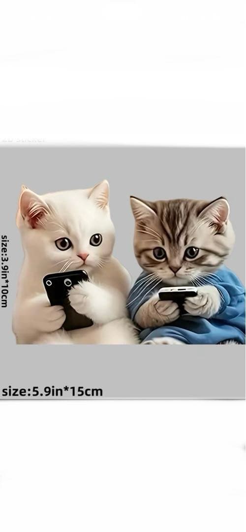 リアル猫❣️(=^x^=)ステッカー［20］ - メルカリ