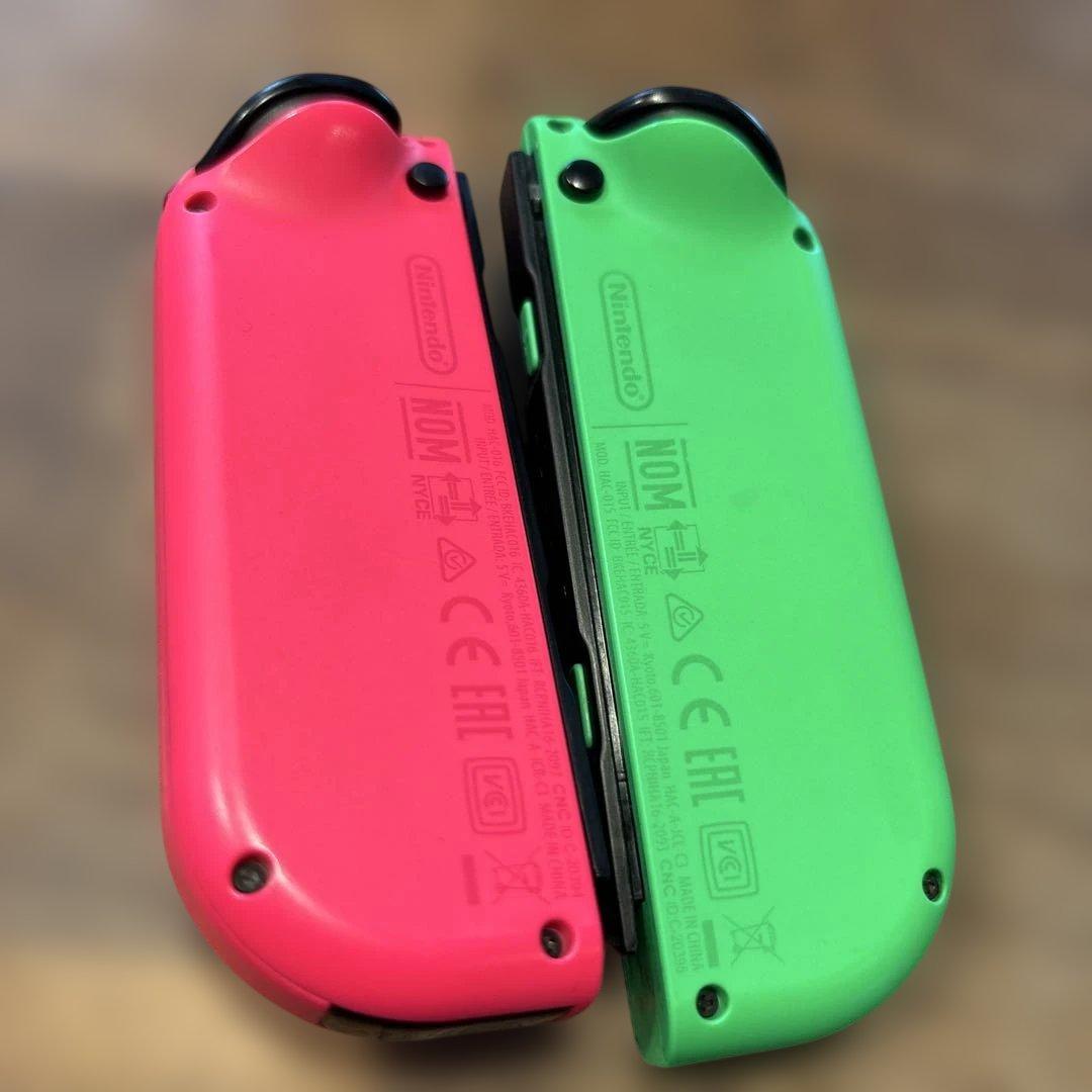Nintendo Switch Joy-Con ジャンク 緑とピンク - メルカリ