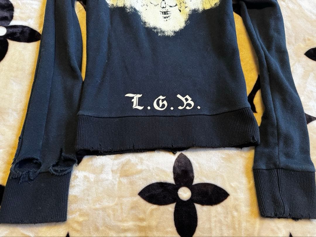 L.G.B. DEAD OR ALIVE HOODIE ルグランブルーパーカー - メルカリ