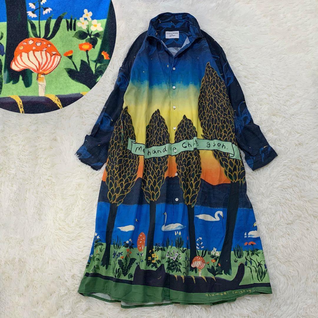 ✨希少【ツモリチサト×ニコアンド】ワイヤー入 コラボ シャツ